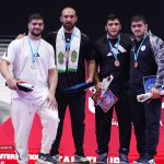 سنگین وزن‌های کشتی به جان هم افتادند!