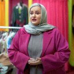 نعیمه نظام‌دوست با یک استایل شیک در کنسرت