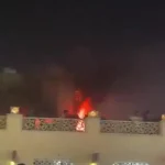 آتش‌سوزی در طبقه دوم بازار قدیم بندرعباس / دود غلیظ سراسر بازار را فرا گرفت