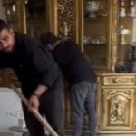 فیلم لحظاتی دردناک و تلخ از آواربرداری منزل سرلشکر باقری /  خانه‌ای که شهیده سرجدا دارد !