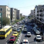 عکسی از خیابان پاسداران تهران، سال ۱۳۴۷