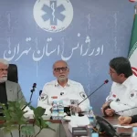 بازدید رئیس کمیسیون بهداشت مجلس از اورژانس استان تهران؛ تاکید بر ضرورت حمایت از مدافعان خط مقدم سلامت