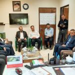 نشست صمیمی فرمانداران جعفرآباد و کهک با مدیر کل صدا و سیمای قم