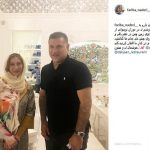 عکس / علی دایی مهمان رستوران شیک و لوکس فریبا نادری شد/ چشمای خسته خانم بازیگر از خوشحالی برق میزنه !