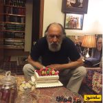 عکس ها / نگاهی بر چیدمان اصیل و مجلل ایرانی حشمت فردوس / از تابلو فرش ها  تا ترمه ها و مبل های جاجیمی + فیلم عاشقانه داریوش ارجمند با همسرش