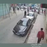 فیلم لحظه زیر گرفتن چند نفر توسط خودرو ۲۰۷ در گلستان رباط‌کریم