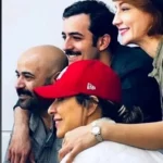 عکس/ قاب صمیمانه علی شادمان درکنار سحردولتشاهی و حدیث میر امینی در پشت صحنه تئاتر