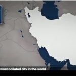 گزارش شبکه فرانسه از شاخص آلودگی هوا تهران