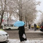 نقشه پیش‌بینی بارش در کشور برای فردا پنجشنبه