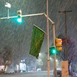 اواخر پاییز و سفید پوش شدن شهر