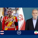 پیام پزشکیان به پادشاه و نخست وزیر تایلند