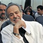 ایرج قادری در ۷۵ سالگی کنار مسعود ده‌نمکی