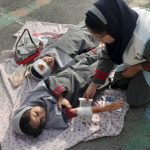 زنگ مانور زلزله در مدرسه نواخته شد